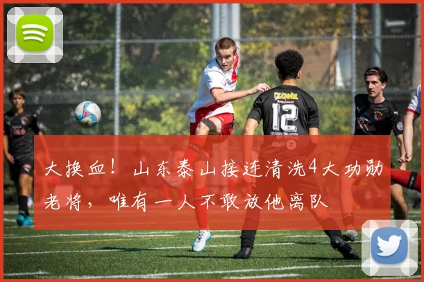 大换血！山东泰山接连清洗4大功勋老将，唯有一人不敢放他离队